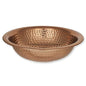 Ultimate Judaica Copper Plated Hammered Wash Bowl (Netilat Yadayim)