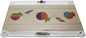 Ultimate Judaica Challah Tray On Legs Pomegranate - Rainbow - 15 inch W X 10 inch L