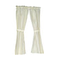 Park Avenue Deluxe Collection Park Avenue Deluxe Collection  inch Lauren inch  Diamond-Piqued 100% Polyester Window Curtain in Ivory