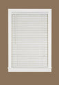 Plantation Collection Vinyl Venetian 2-Inch Mini Blind - White - 29 inch  x 64 inch  (Actual Measurement 28.5 inch  x 64 inch ) (Actual Measurement 28.5 inch  x 64 inch )