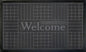 Park Avenue Collection Welcome Mat 18x30 Geometric - Grey