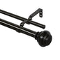 Ben&Jonah Collection Buono II Decorative Double Rod & Finial Brenner 72-144