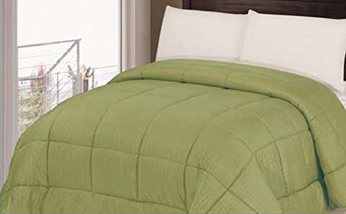 Ben&Jonah Designer Plush Twin (66 inch  x 86 inch ) 1 Piece Embossed Comforter - White