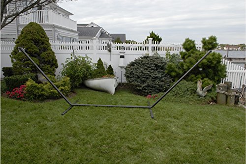 Patio Bliss Hammock Stand 15 ft. GALVANIZED Steel - Black - Black