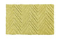 Park Avenue Deluxe Collection Park Avenue Deluxe Collection Chevron Weave 100% Cotton Bath Mat Citron