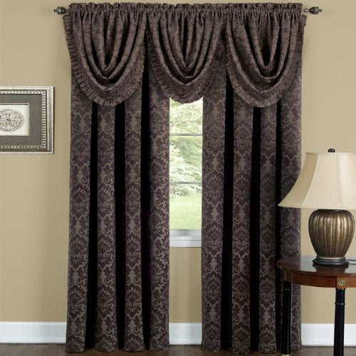 Ben&Jonah Collection Sutton Window Curtain Panel 52x84 - Brown