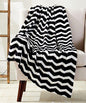 Luxurious Zigzag Modern Chevron Micro Fleece Blanket