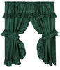 Park Avenue Deluxe Collection Park Avenue Deluxe Collection  inch Lauren inch  Window Curtain with Ruffled Valance Evergreen