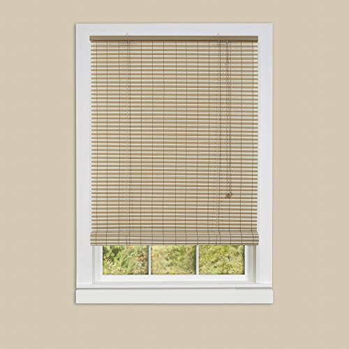 Sweet Roll Collection Set of 2 Desert / Almond Vinyl Roll-Up Blinds (30 inch  x 72 inch )