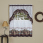 Into the Woods Kitchen Curtain Tier and Swag Set (57 inch  x 36 inch )