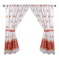 Park Avenue Deluxe Collection Park Avenue Deluxe Collection  inch Windsor inch  Fabric Window Curtain in Burgundy