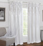 Ben&Jonah Collection Willow Rod Pocket Window Curtain Panel - 42x84 - White