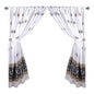 Park Avenue Deluxe Collection Park Avenue Deluxe Collection  inch Windsor inch  Fabric Window Curtain in Black