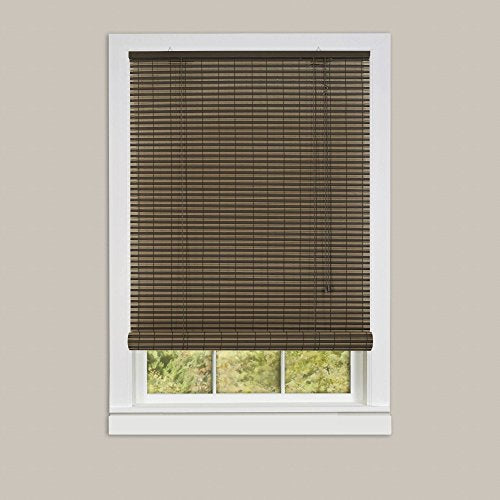 Sweet Roll Collection Set of 4 Cocoa / Almond Vinyl Roll-Up Blinds (72 inch  x 72 inch )