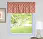 Ben&Jonah Collection Colby Window Curtain Valance - 58x14 - Orange