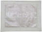 Ben and Jonah Challah Cover Vinyl-Ivory with Faux Croc Skin Center