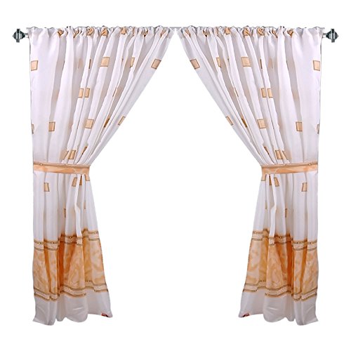 Park Avenue Deluxe Collection Park Avenue Deluxe Collection  inch Windsor inch  Fabric Window Curtain in Ivory