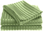 Ben&Jonah Designer Plush King 1800 Series Embossed Sheet Set - Sage
