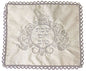 Ultimate Judaica Brocade Challah Cover With Plastic - 23 inch W X 19 inch H