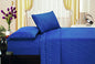 Ben&Jonah Designer Plush Queen Flower Embossed Sheet Set -Navy