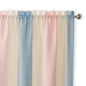 Ben&Jonah Collection Spectrum Rod Pocket Window Curtain Panel - 50x63 - Rose Quartz/Serenity