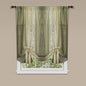 Park Avenue Collection Ombre Tie Up Shade 50x63 - Sage