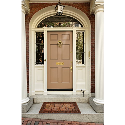 Ben&Jonah Collection Raised Rubber Mat Paver Scroll 18x30