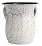 Ben and Jonah Wash Cup Stainless Steel Black and White Marble Design