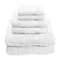 Premium Plush 100% Cotton 650 GSM 6 Piece Towel Set: 2 Bath Towels (30 inch  x 56 inch ) 2 Hand Towels (16 inch  x 30 inch ) and 2 Wash Cloths (14 inch  x 14)