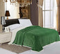 Cozy Home Luxurious Reversible Sherpa Lining Carved Velboa Comforter - King (Garden Green)