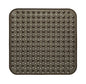 Park Avenue Deluxe Collection Park Avenue Deluxe Collection Stall Size inch Bubble inch  Look Vinyl Bath Mat in black.