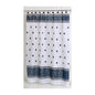 Park Avenue Deluxe Collection Park Avenue Deluxe Collection  inch Windsor inch  Fabric Shower Curtain in Black