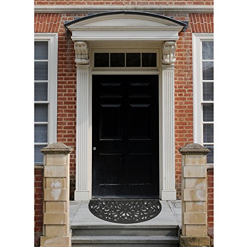 Ben&Jonah Collection Wrought Iron Rubber Mat Ironworks - 18x30