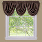 Traditional Elegance Sally Waterfall Valance - Brown