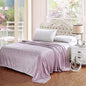 Ben&Jonah Designer Plush King Pinestripe Warm Blanket -Lavender