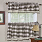 Park Avenue Collection Buffalo Check Tier Pair - 58x36 - Chocolate