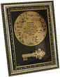 Ultimate Judaica Gold Art Blessing of the Home Picture Frame 9 inch H x 7 inch W