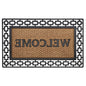 Traditional Elegance Wrought Iron Rubber Mat 18x30 - Art Deco