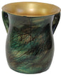 Ben and Jonah Washing Cup-Stainless Steel-Green and Black Design