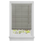 Traditional Elegance Cordless Madera Falsa 2" Faux Wood Plantation Blind 35x64 - Grey