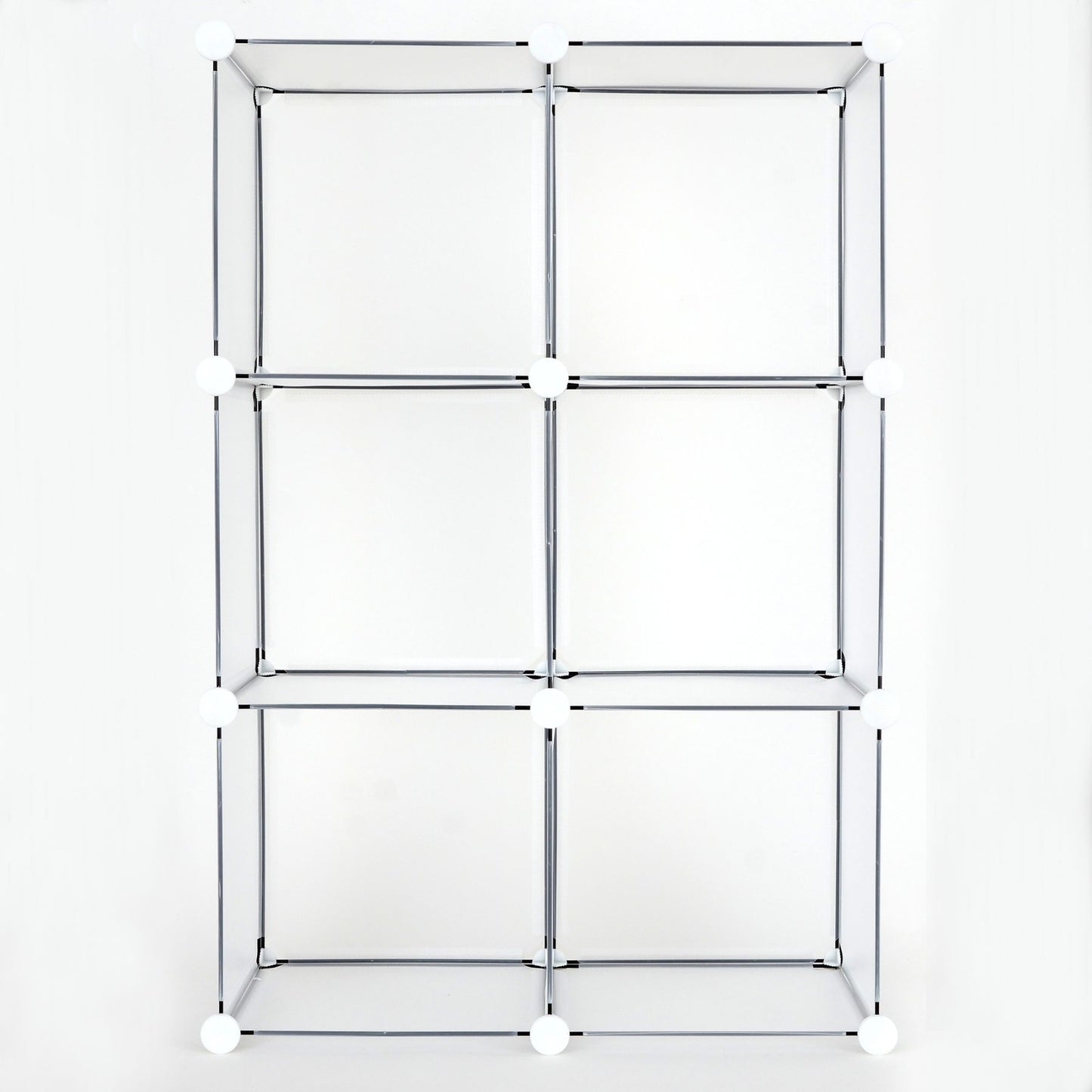 Traditional Elegance 6 Cube DIY Modular Storage Unit