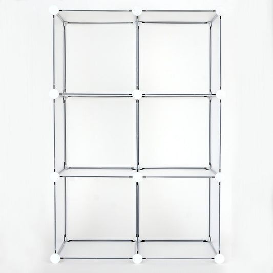 Traditional Elegance 6 Cube DIY Modular Storage Unit