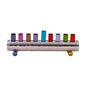 Ben&Jonah Chanukah Menrorah - Round Strip - Small - Multicolor - 7.5" x 2.5" x 1.5"