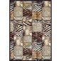 Traditional Elegance Toscano Collection Area Rug - Cheetah