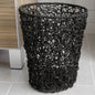 Royal Bath Tree of Life Bamboo Wastebasket (11"H x 9"Dia)