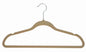 Traditional Elegance Velvet Anti-Slip Hangers - Tan