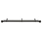 Traditional Elegance Decorative Double Rod & Finial Benjamin 36-72