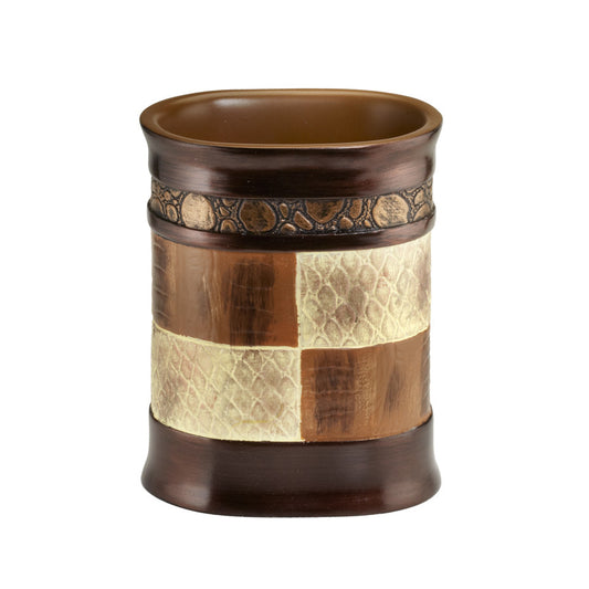 Royal Bath Wild Safari Kenya Heavy Resin Tumbler (4"H x 3"W x 2"D)