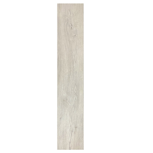 LUXURIOUS VINYL 48" FLOOR PLANK GREY LIGHT OAK COLOR INTERLOCKING EASY INSTALLATION, COVERS 24.03 SQFT