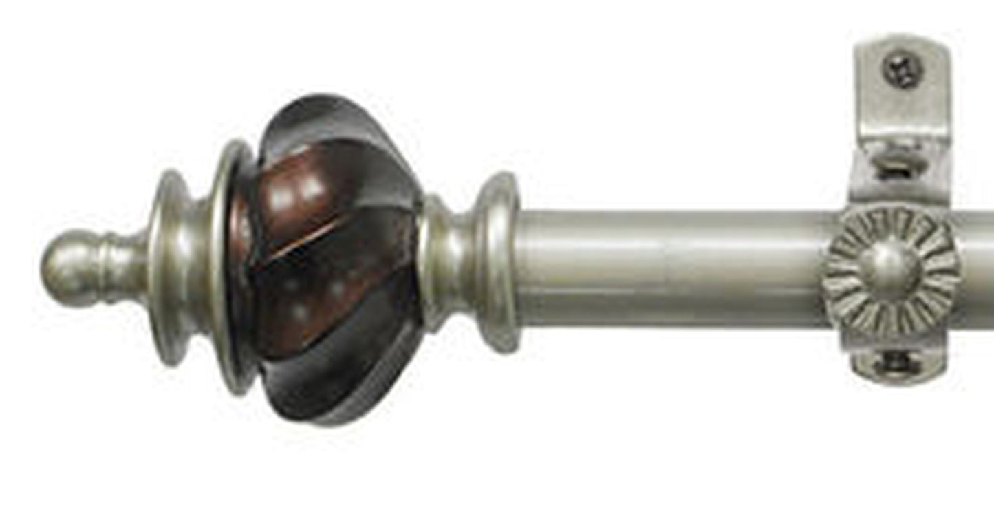 Traditional Elegance Decorative Rod & Finial Ashland 48-86